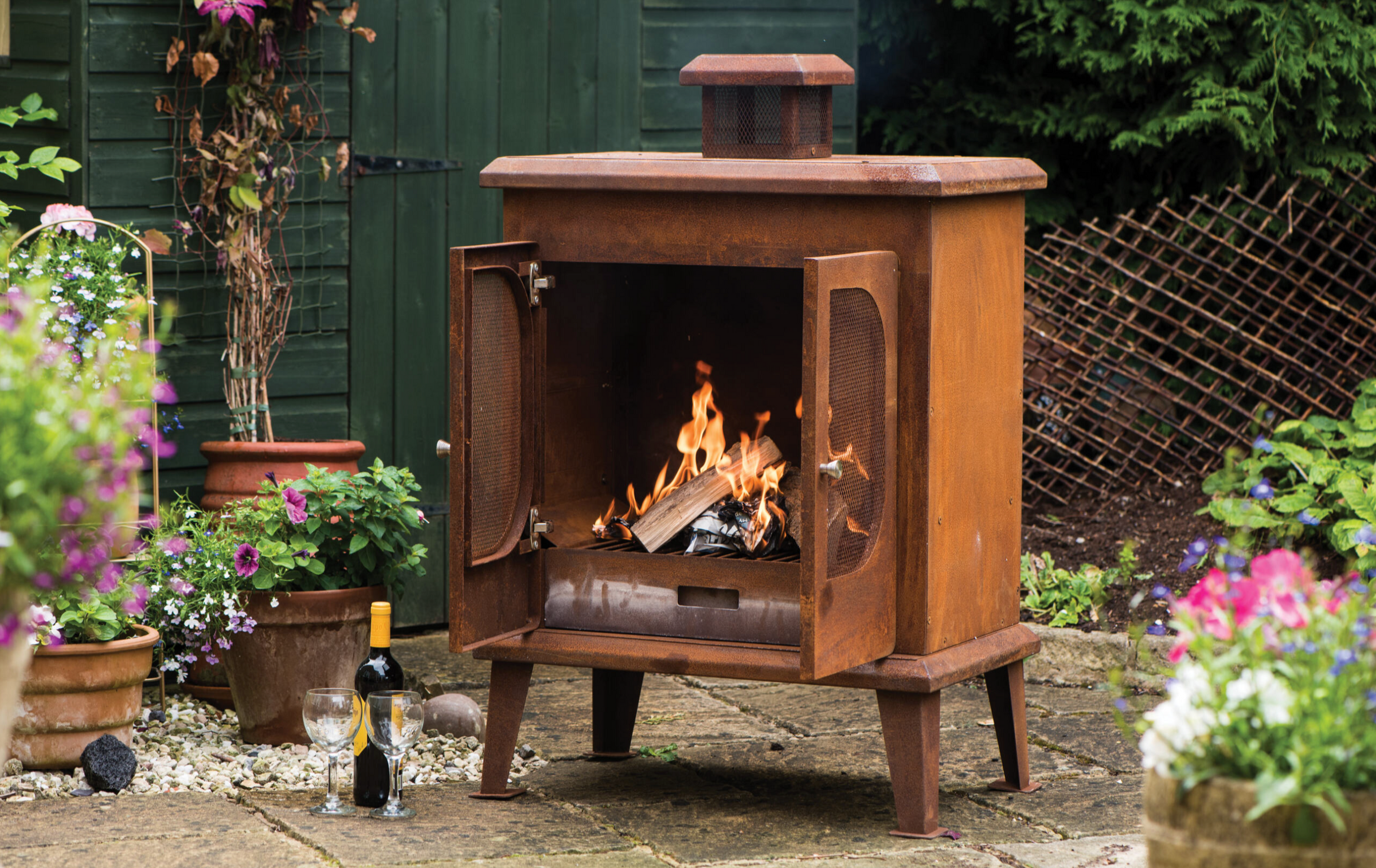 Steel Fire Pits & Fireplaces