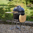 22 inch black kamado barbecue