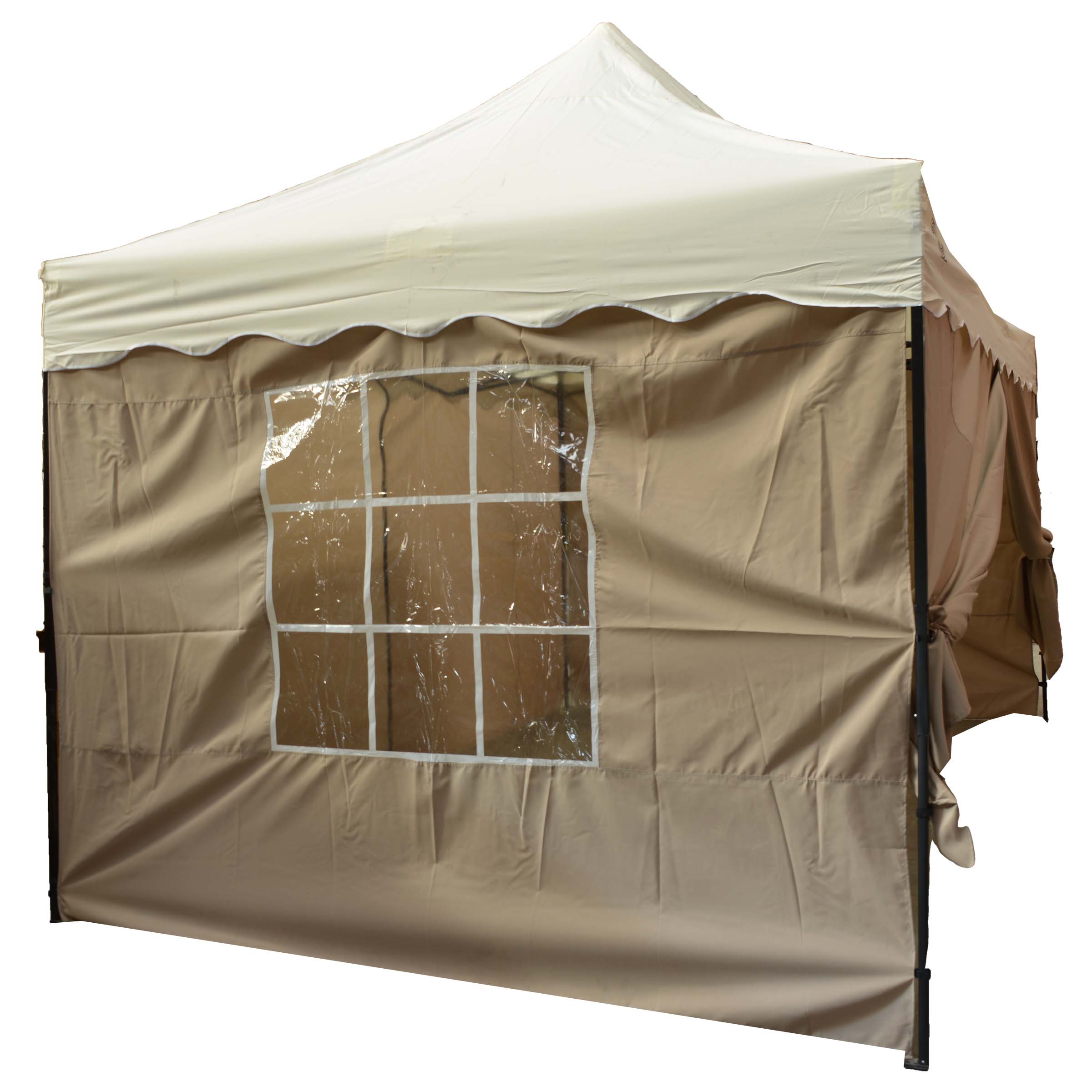 3m x 4.5m Heavy Duty Permanent Gazebo with Sides & Roof | Gardenesque