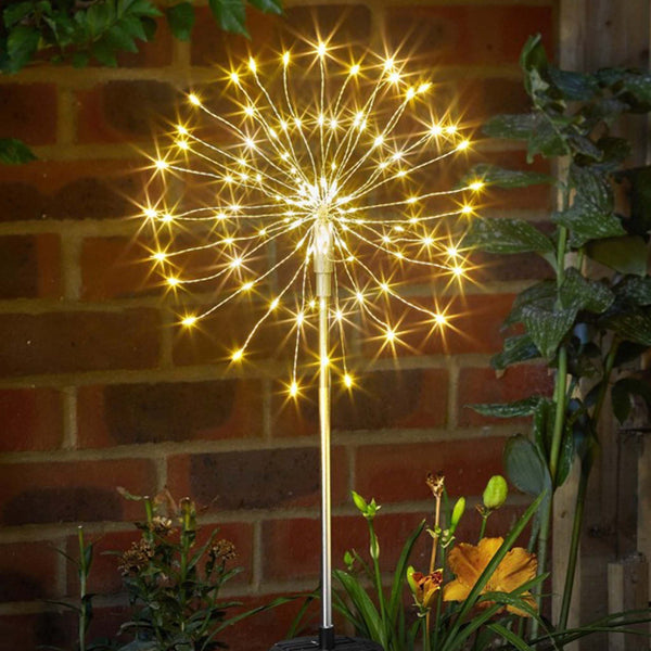 Led solar deals dandelion lights